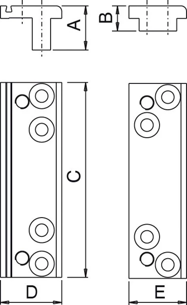 PODLOGA ZA TEČAJ TECH PIVOT - EURO - SREBRNA