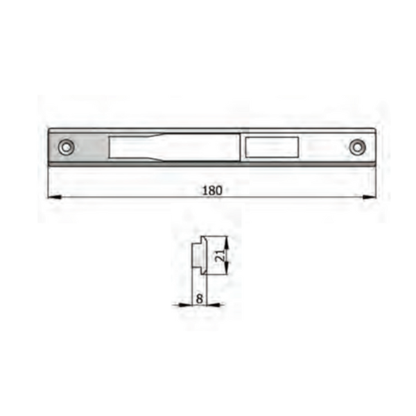 PREJEMNIK NYLON OKENSKI 14/1508 DOMAL - A21 D180 MM - PVC