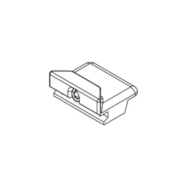 PREJEMNIK ZA ZAPIRNI ELEMENT 04030K - ENOJNI - R50, R60TT - JEKLO